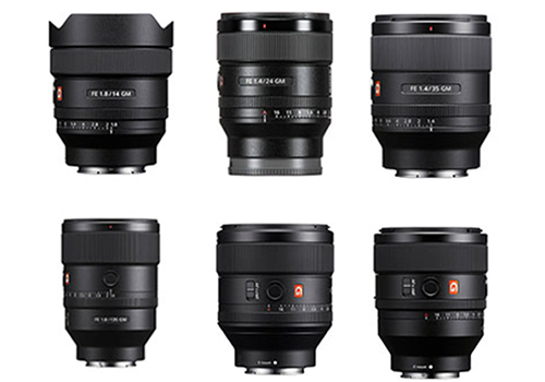 Sony Gmaster 6-Lens Kit